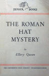 The Roman Hat Mystery -  kaft paperback uitgave, The Continental Book Company, Zephyr Books, N°49, Stockholm/London, 1949