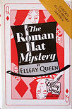The Roman Hat Mystery - dustcover for the 50th birthday (Golden Anniversary edition) with new introduction by Frederic Dannay, Mysterious Press, 1979