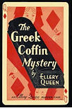 The Greek Coffin Mystery - dust cover F.A. Stokes Co. edition, New York, 1932