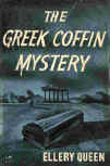 The Greek Coffin Mystery - stofkaft Triangle Books, 1940
