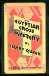 The Egyptian Cross Mystery - stofkaft Grosset & Dunlap, May 1932 (1st - 2nd December), prijs zonder korting 75 cents