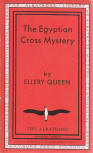 The Egyptian Cross Mystery - kaft Albatross Modern Continental Library, Hamburg, Parijs, Bologna. Uitgave 1933, Volume 73. het was nooit de bedoeling dit boek uit te geven in de V.S. of het Britse gemenebest. In de Engelse taal.