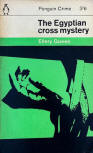 The Egyptian Cross Mystery - kaft Penguin Boeken Nï¿½ 1842. Prijs 3/6, 1964