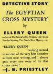 The Egyptian Cross Mystery - stofkaft Gollancz, 1933