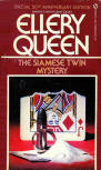 The Siamese Twin Mystery - cover Signet