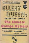 The Chinese Orange Mystery - cover edition Gollancz, London,  January 1935 (2nd impressionn, first cheap edition)