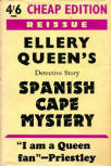 The Spanish Cape Mystery - dust cover Gollancz edition, 1949