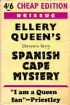 The Spanish Cape Mystery - dust cover Gollancz edition, 7th impression, 1949