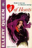 The Four of Hearts - cover pocket book edition, Avon #T-242, 1958. (Cover art by Reese)