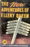 The New Adventures of Ellery Queen - cover pocket book edition, (small variation, see logo)