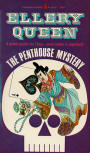 The Penthouse Mystery - cover pocketbook edition, Pyramid R-1810, April 1968 (See top of the page)