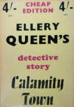 Calamity Town - dust cover Victor Gollancz edition, Cheap Edition books, Third edition, 1949.