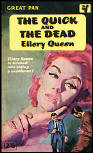 The Quick and the Dead - cover pocket book edition, Great Pan editions, Pan G431, 1961