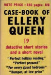 The Case-Book of Ellery Queen - dust cover Victor Gollancz edition, London, 1950