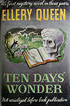 Ten Days' Wonder - cover Little, Brown & Co., Boston. 1949 1948 book club edition