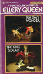 Ten Days' Wonder/The King is Dead - cover pocket book edition, Signet Double Mystery, 451-E9488, Jan 1980
