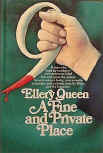 A Fine and Private Place - dust cover World Publishing Company, New York, 1971