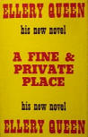 A Fine and Private Place - dust cover Gollancz edition, London, 1971