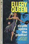 Death Spins the Platter - cover pocket book edition, Pocket Book N° 6126, June 1962.