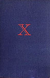 The Tragedy of X - hard cover Grosset & Dunlap edition, New York (early reprint), no mention of Ellery Queen on hard cover, October 1933