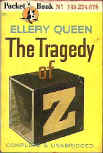 The Tragedy of Z - cover pocket book edition, PocketBook, 1946