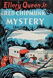 The Red Chipmunk Mystery - dust cover J. B. Lippencott Co. edition, 1946