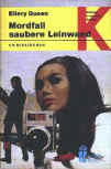 Mordfall saubere Leinwand - kaft Duitse uitgave Ullstein Krimi, 1972