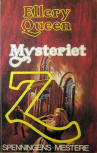 Mysteriet Z - cover Norwegian edition, Bokmål Spenningens mestere N°33, Sjøholt  Norild forl., 1980