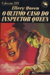 O último caso do Inspector Queen - cover Portuguese edition, Minerva, 1958