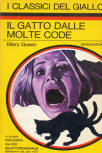 Il Gatto Dalle Molte Code - cover Italian edition, I Classici Del Giallo, Mondadori, 1975
