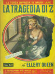 La Tragedia di Z - cover Italian edition, Mondadori, series ' Capolavori Dei Gialli' Nr. 53, 1956