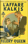 L'affare Kalkis - cover Italian edition, Periodici Mondadori A.M. N.133 - February 29. 1936