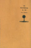 La Poltrona N.30 - hardcover Italian edition, I Libri Gialli, Nr 85, A.M. Mondadori Palmine, Milano, February 1934