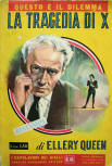 La tragedia di X - cover Italian edition, Giallo Mondadori N° 44, 1956