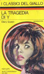 The Tragedy of Y - cover Italian edition I Classici del Giallo Mondadori N°11