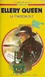 La Tragedia di Z - cover Italian edition, I Classici del Giallo, Nr.607, Ed. Mondadori - 1990