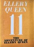 The Adventure of Ellery Queen (sic) - cover Japanese edition, part 11 The Collected Works of Ellery Queen (12 volumes), Somatosha, about 1957 (shown without protective box)