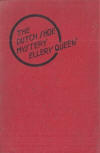 オランダ靴の謎 (The Dutch Shoe Mystery) - cover Japanese edition, Shunjusha Nudebook, October 10. 1935