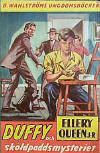 Duffy och sköldpaddsmysteriet - kaft Zweedse uitgave, Nr. 723-24, 1953