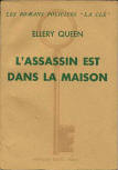 L'Assassin Est Dans La Maison - cover French edition, Collection La Clé N°49, Editions Rouff Paris - Broché, 1947