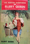 Las Nuevas Aventuras de Ellery Queen - kaft Spaanse uitgave, editions Diana, Mexico