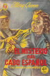 El misterio del Cabo Español - cover Spanish edition, coleccion Caiman, Ed. Diana, Mexico, 1957
