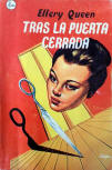 Tras La Puerta Cerrada - cover Spanish edition, Colleccion Crimen N° 60, Editora Latino Americana, S.A. Guatemala - Mexico, 1956