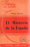 El misterio de la espada - cover Spanish edition, Nr. 33 Libreria Hachette, Buenos Aires, Argentina, 1944