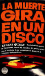La muerte gira en un disco - Kaft Spaanse uitgave, Libro Picazo, Policiaca N°6.