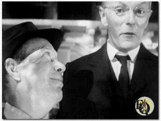 Frank Craven and Arthur B. Allen in "Our Town" (1940).