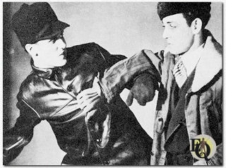 Way Down East, Ralph Bellamy Players, Des Moines, 1928 with Charles A. Browne (R).