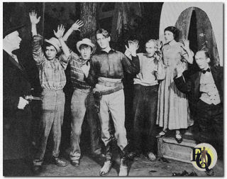 In a scene from "Roadside", 1929, Plymouth Theatre, New York 