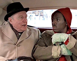 Billy Ray Valentine (Eddie Murphy) and Randolph Duke (Ralph Bellamy) in John Landis' "Trading Places" (1983).