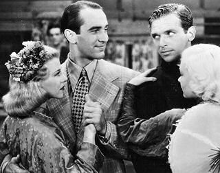 Ginger Rogers, Lee Bowman, Douglas Fairbanks Jr. and Dorothea Kent in RKO's "Having a Wonderful Time" (1938)